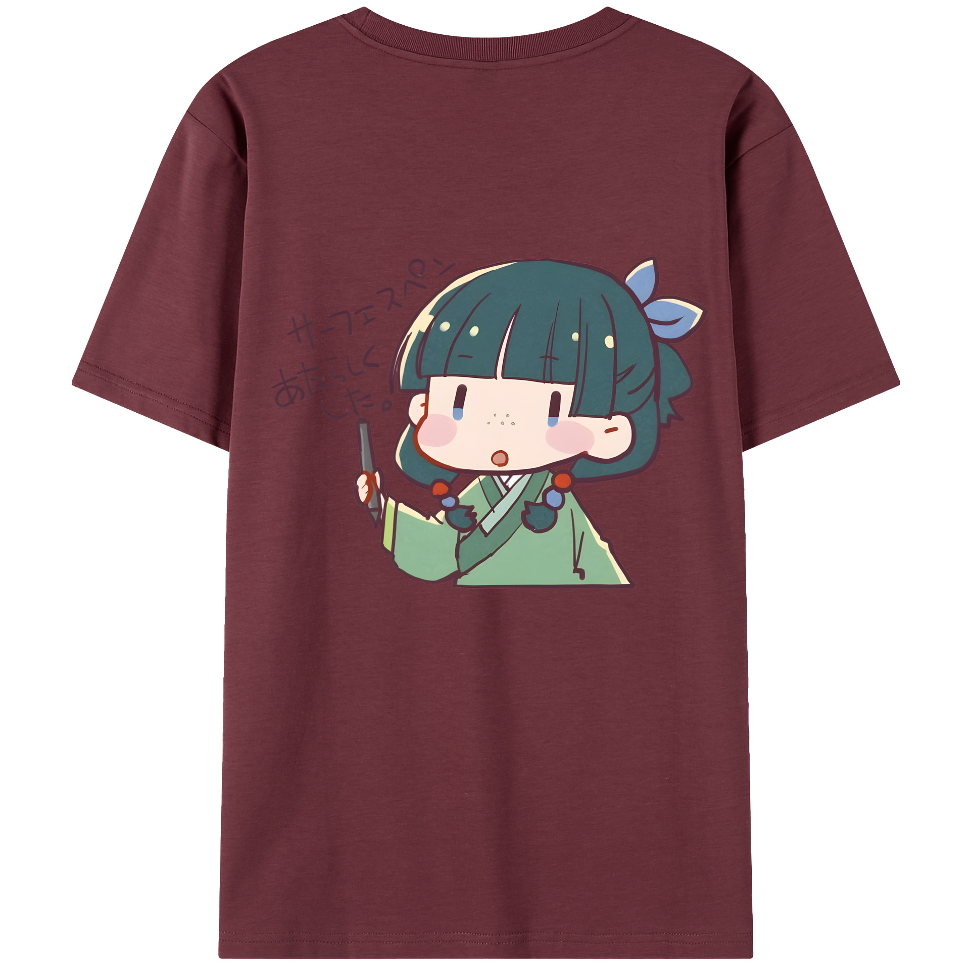 （画像用） 薬屋のひとりごと The Apothecary Diaries 綿100％半袖Tシャツ（背面プリント）